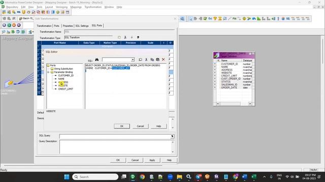 SQL Transformation In Informatica Powercenter - Query Mode And Script Mode By Raj Informatica