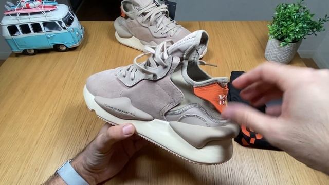 Y-3 Kaiwa (Yohji Yamamoto&Adidas) on feet impressions смотреть онлайн