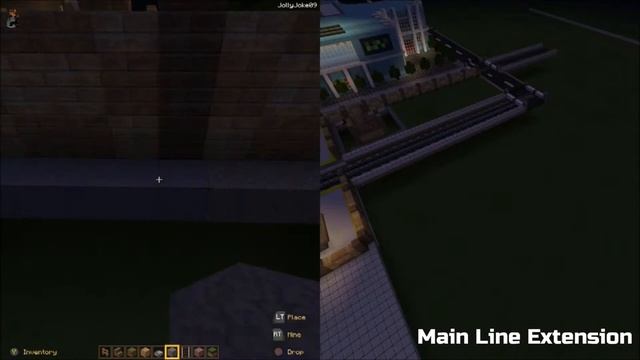 Minecraft// City World- Main Line Extension (1)