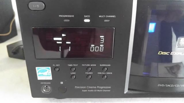 Sony DVP-CX985V 400 Disc SACD/DVD/CD Changer/Player Jukebox Demo смотреть онлайн