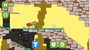 САМОДЕЛЬНЫЕ МАШИНКИ в игре Bad Piggies #27 Кид и Приключение золотой свинки в пещере