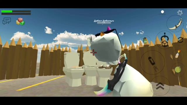 худяшнек в чикен ган... chicken gun смотреть онлайн