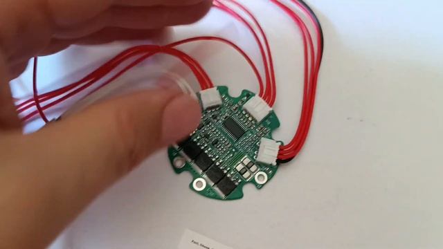 BMS плата 10S 36V 20A круглая Украина