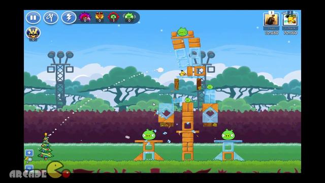 Angry Birds Friends - New Facebook Friends Tournament Challenge All Levels смотреть онлайн