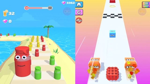 ✅ Satisfying Mobile Games - Number Master Vs Marble Run 3D - Gameplay Walkthrough смотреть онлайн