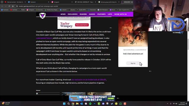 Black Ops 6: ACTOR MICHAEL SILBERBLATT TAKING LEAD ROLE? смотреть онлайн