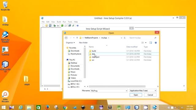 Create java exe application using launch4j and inno setup compiler смотреть онлайн