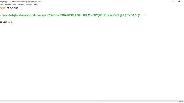 Project Password Generator in Python смотреть онлайн