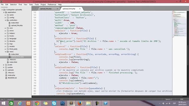 Upload & Download PHP With Uploadify + Codeigniter смотреть онлайн