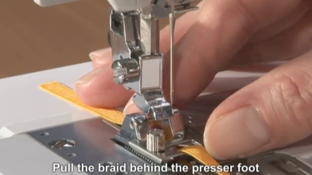 Brother Accessory Braiding Foot English смотреть онлайн