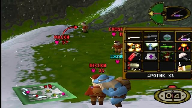 Hogs of War на 100% #24: Холм Гамбургер (Все бонусы). смотреть онлайн