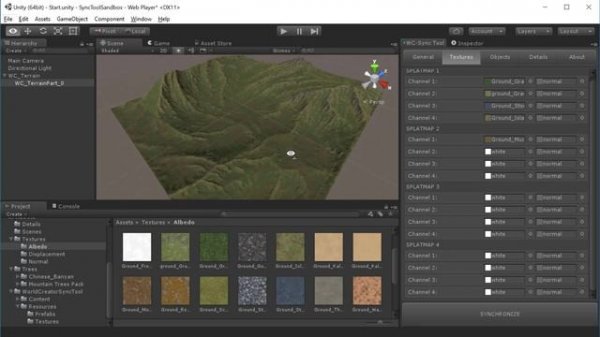 World Creator Sync-Tool for Unity