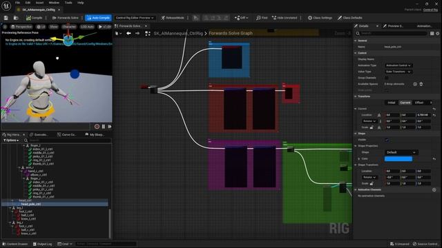 [vlog] some baddies attack animations using Unreal Engine rig смотреть онлайн