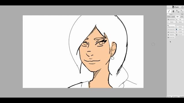 Drawing Challenge | Trying Out a Free Online Art Program (Kleki) смотреть онлайн