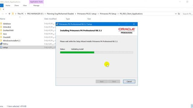 1 - Installing P6 R8.3 смотреть онлайн