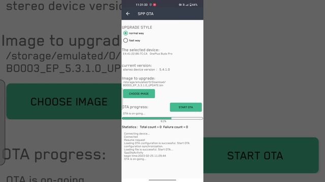 Откат прошивки OnePlus Buds Pro Firmware Downgrade
