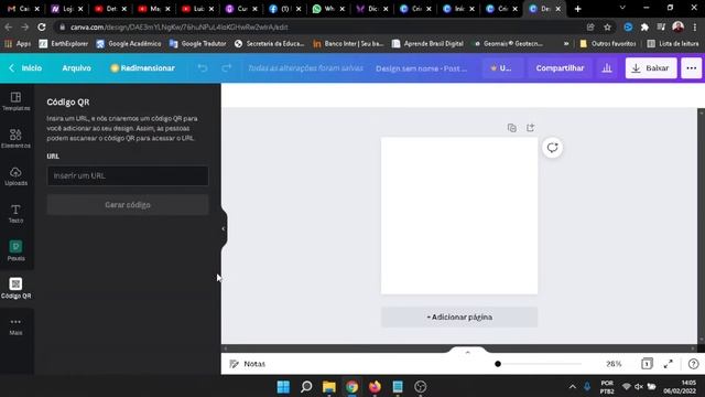 CANVA - Gerar e inserir um QR code na sua arte смотреть онлайн