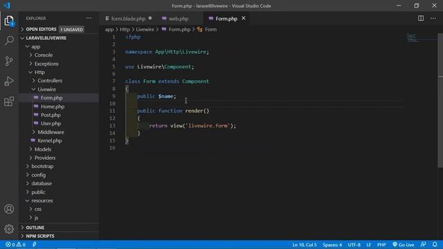 Laravel 8 Tutorial - Livewire Property Binding смотреть онлайн