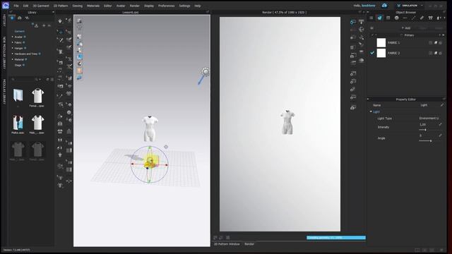Курс по Clo3D. Урок 9. Рендер и материалы
