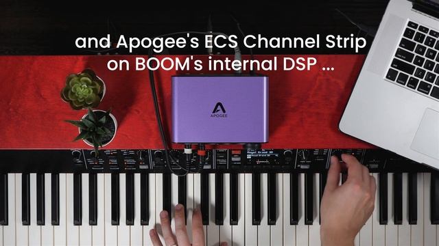 Introducing Apogee BOOM | 2x2 USB Audio Interface with onboard hardware DSP смотреть онлайн