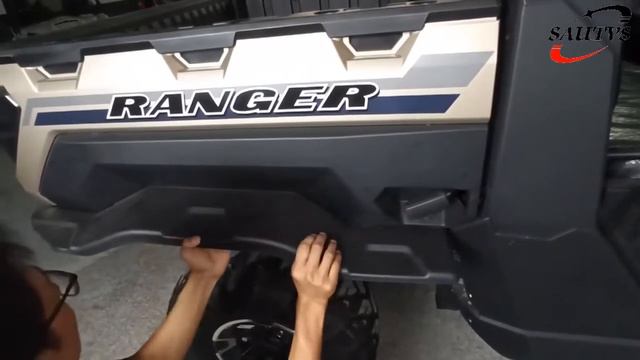 How to install SAUTVS Fender Flares for Polaris Ranger XP 1000 смотреть онлайн
