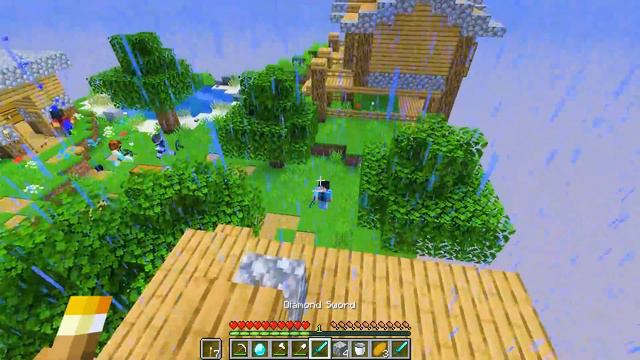 Trapped by an ELEMENTAL STORM in Minecraft! смотреть онлайн