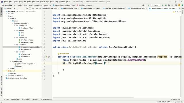 Secure Spring Boot API with JWT смотреть онлайн