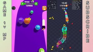 2048 Snake 3D vs Cube Arena 2048(fun game)
