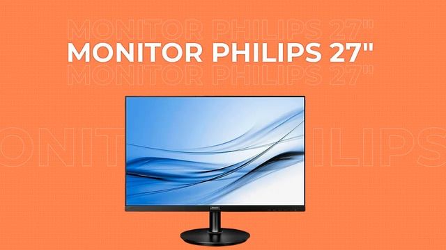 Monitor Philips 27 IPS LED HDMI Bordas Ultrafinas 272V8A смотреть онлайн