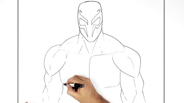 How To Draw Spider Man 2099 (Miguel O'Hara) | Step By Step | Across The Spiderverse смотреть онлайн