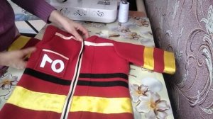 Костюм пожарного в детский садик.