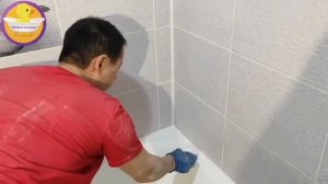 Всё еще МУЧАЕТЕСЬ с Бортиками и Плинтусами на Ванне? НАЛИВНОЙ УГОЛОК-Инновация в Реставрации Ванны!