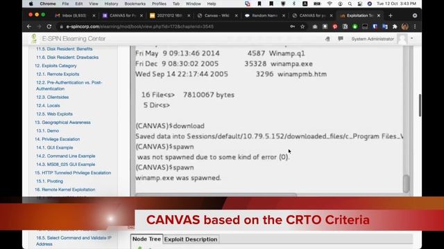 CANVAS for penetration testing and hostile attack simulations Seminar Event смотреть онлайн
