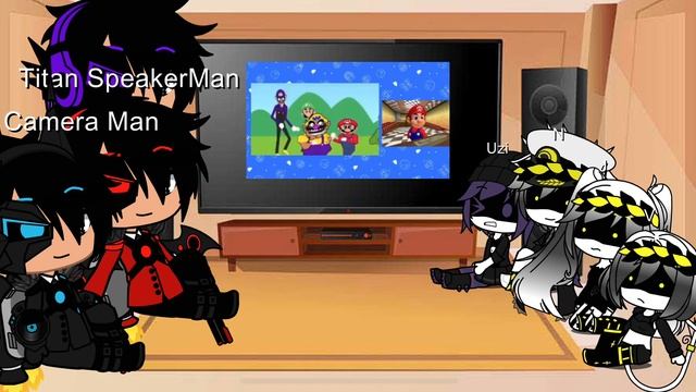 Titans From skibidi universe and N,Uzi,J, and V react to Mario reacts to Nintendo memes смотреть онлайн