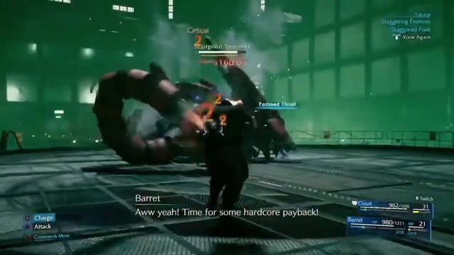 FINAL FANTASY 7 REMAKE Full Scorpion Sentinel Boss Battle E3 2019 смотреть онлайн