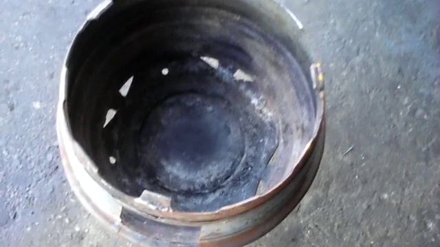 Печь-очаг для казана, мангал из дисков. Stove-hearth For The Cauldron, The Brazier From The Wheels.