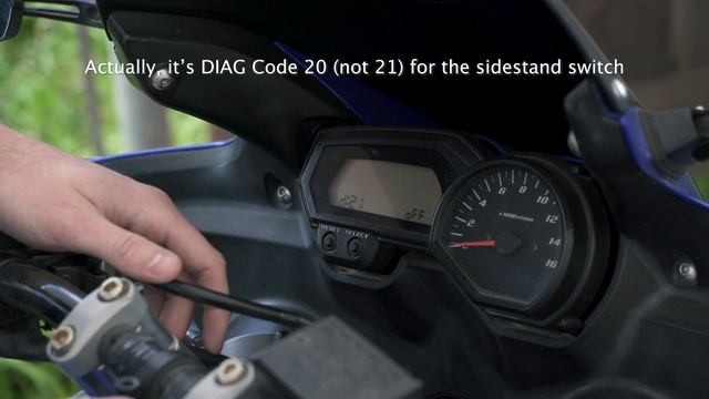 Diagnostic Mode & Error Codes | Yamaha FZ6 FZ1 (Code 19 Fix) смотреть онлайн