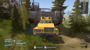 Spintires: MudRunner - MAZ-7907 The Only Truck in the World with 24 Driving Wheels