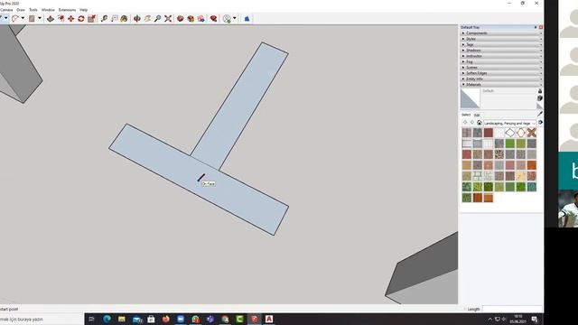 Sketchup 2020 AutoCAD'ten plan yükleme, ve duvarları yükseltme, kapı pencere boşluklarını oluşturma смотреть онлайн