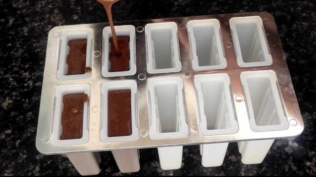 Banana Chocolate Popsicles | Banana Ice Cream