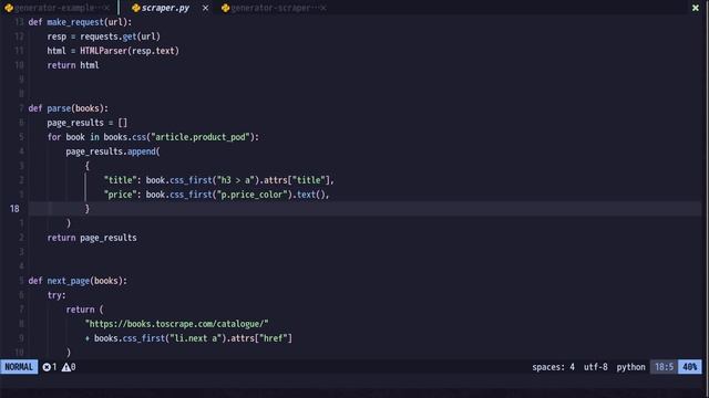THIS is a better way to return scraped data. смотреть онлайн