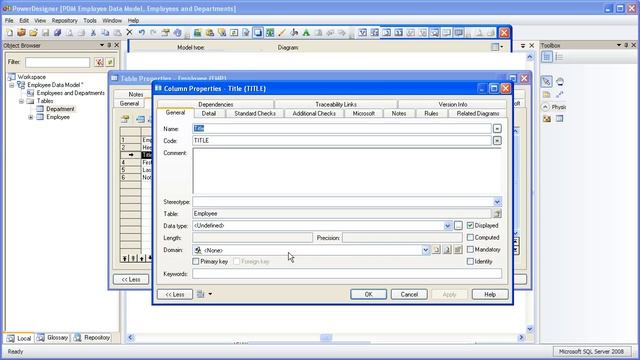 BuildSimpleModelWithPowerDesigner смотреть онлайн