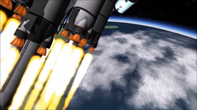 Launching the Enormous Haven Class Space Station - KSP/Star Wars #15 смотреть онлайн