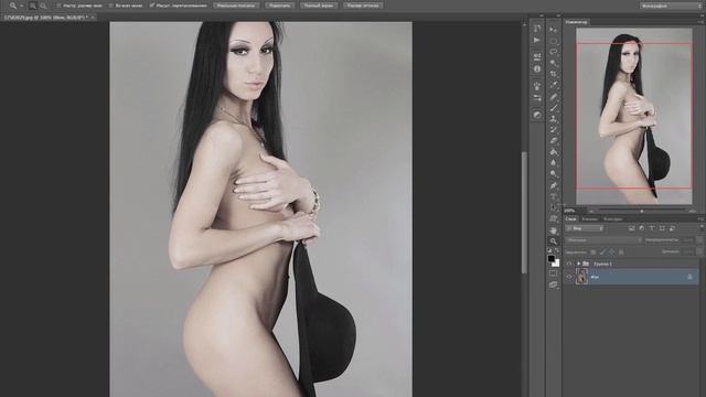 Эффект Белой Кожи в Фотошоп cs6 / The effect of white skin in Photoshop cs6 смотреть онлайн