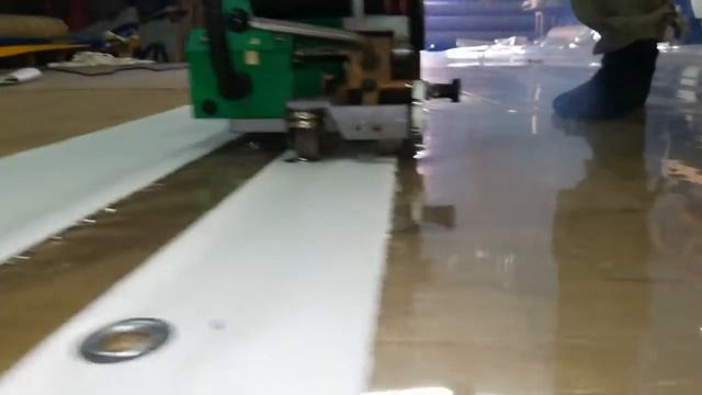 Как склеить ПВХ ткань // НЕВСКАЯ ТЕНТОВАЯ КОМПАНИЯ смотреть онлайн