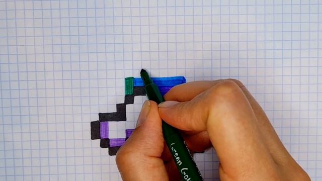 РИСУНКИ ПО КЛЕТОЧКАМ.?⛅?РАДУГА ПО КЛЕТОЧКАМ. КАК НАРИСОВАТЬ РАДУГУ. ПИКСЕЛЬ АРТ. (РИСОВАТЬ ЛЕГКО) смотреть онлайн