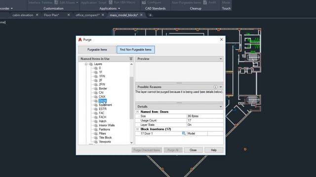 How to Purge Redesign in AutoCAD 2020 смотреть онлайн