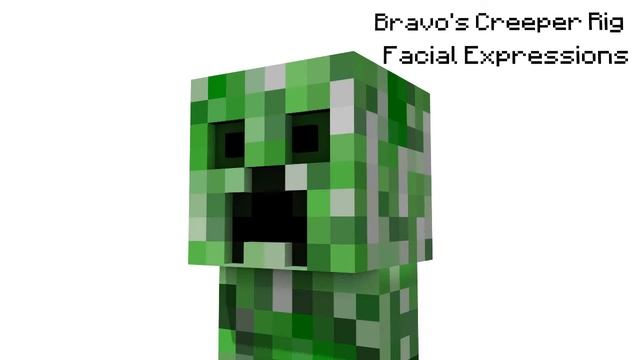 Minecraft Creeper Rig [Blender] смотреть онлайн
