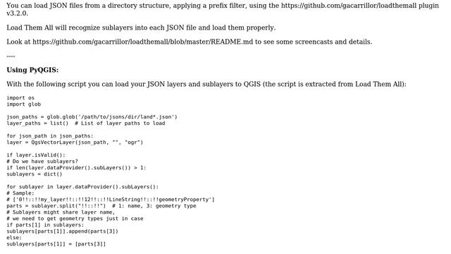 GIS: Loading directory of JSON files with PyQGIS (2 Solutions!!) смотреть онлайн