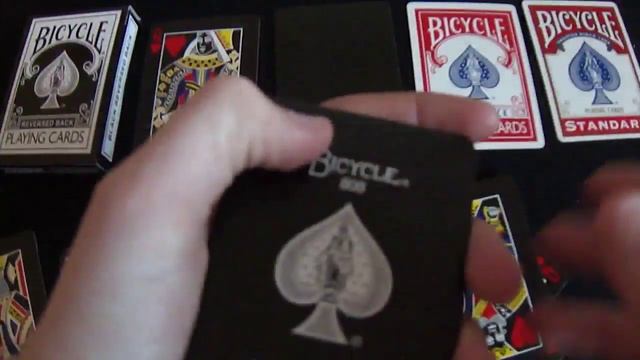 Deck Review - Bicycle Black Reversed Back Playing Cards смотреть онлайн